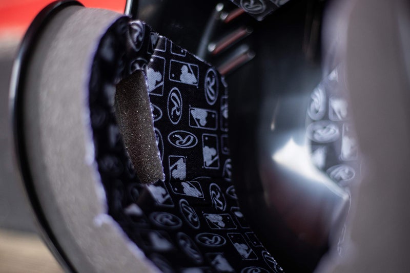 Rawlings | COOLFLO Batting Helmet | 6 1/2" - 7 1/2" One Size Fits Most | Scarlet - Image 5